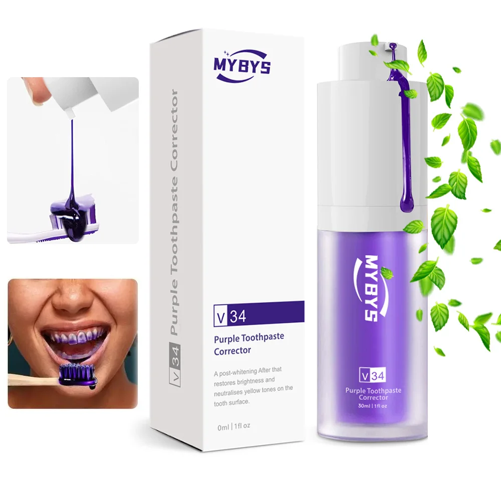 « Dentifrice blanchissant MYBYS pour éliminer les taches » – Test et Avis