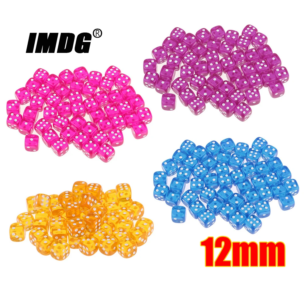 « Dés de jeu acrylique 12mm, coins ronds » – Test et Avis