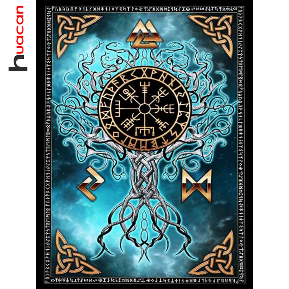 « Diamant peinture arbre vie Viking » – Test et Avis