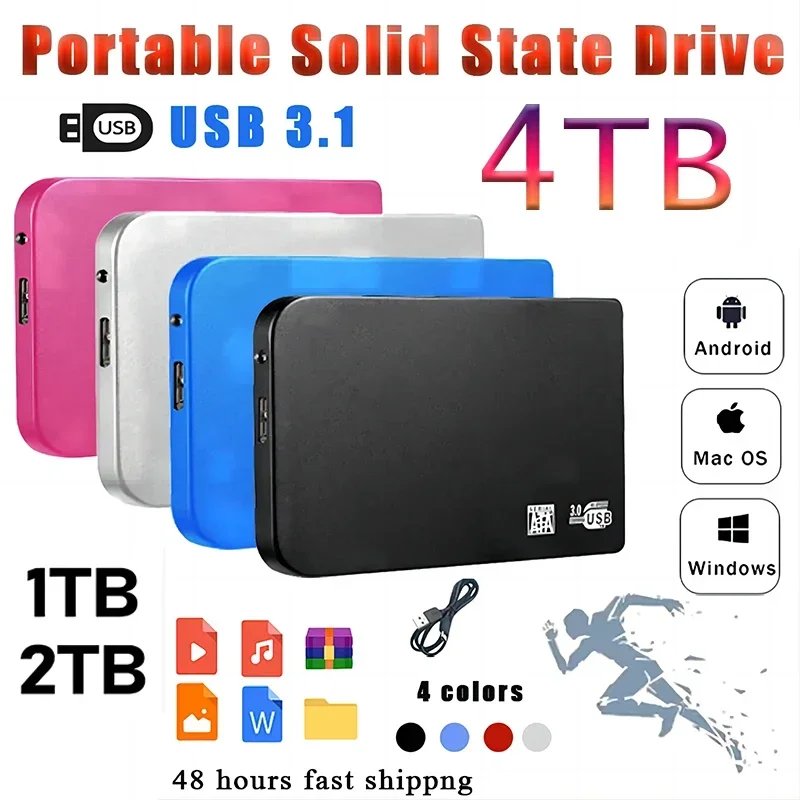 Disque Dur Externe SSD Portable Haut Capacité – Test et Avis