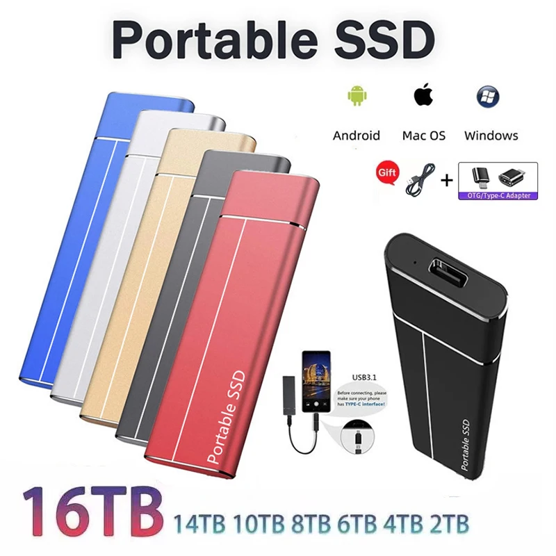 Disque dur externe SSD 16 To – Test et Avis
