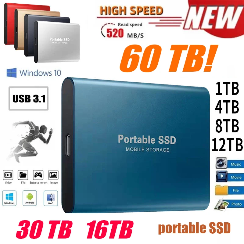 Disque dur externe SSD haute vitesse. – Test et Avis