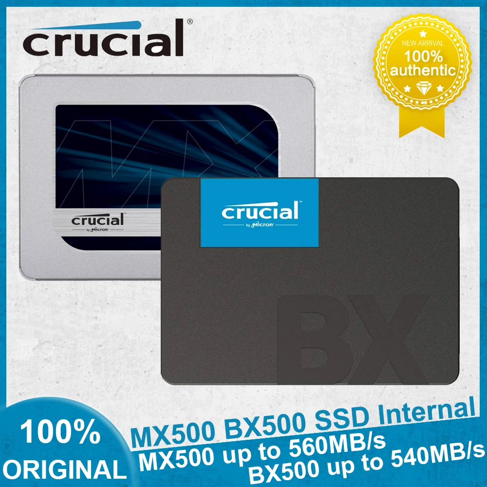 Disque dur interne SSD MX500/BX500. – Test et Avis