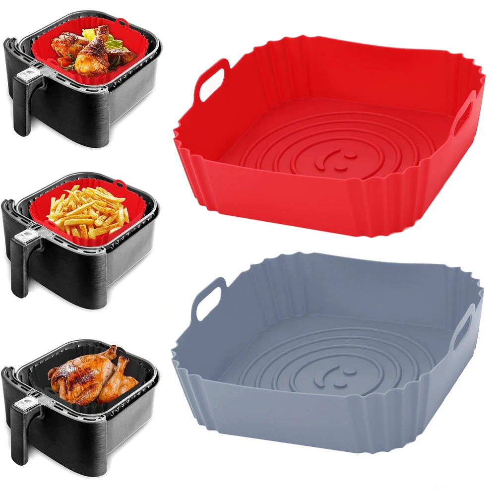 Doublure silicone réutilisable pour friteuse à air. – Test et Avis