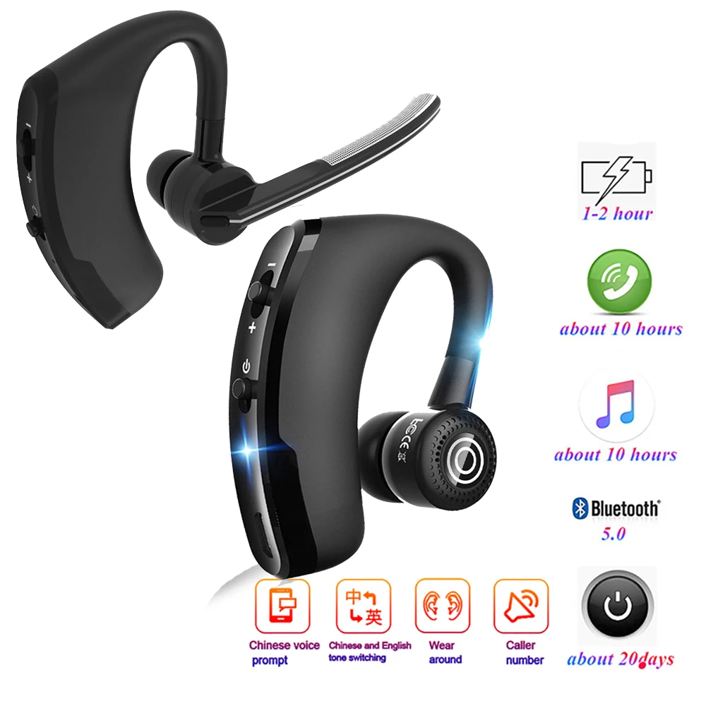Écouteurs Bluetooth HD sans fil avec microphone – Test et Avis