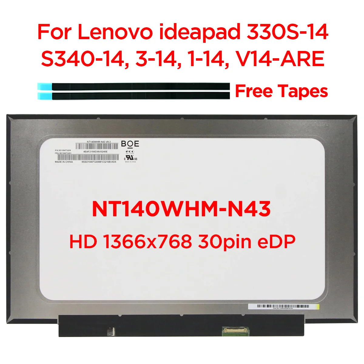 Écran LCD mince pour ordinateur portable Lenovo. – Test et Avis
