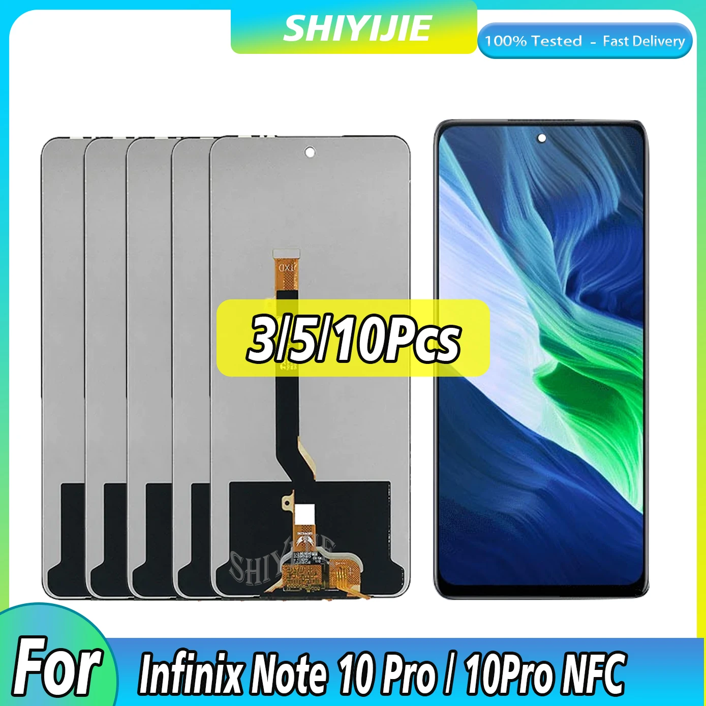 Écran tactile LCD, 6.95 pouces, Infinix Note 10 Pro – Test et Avis