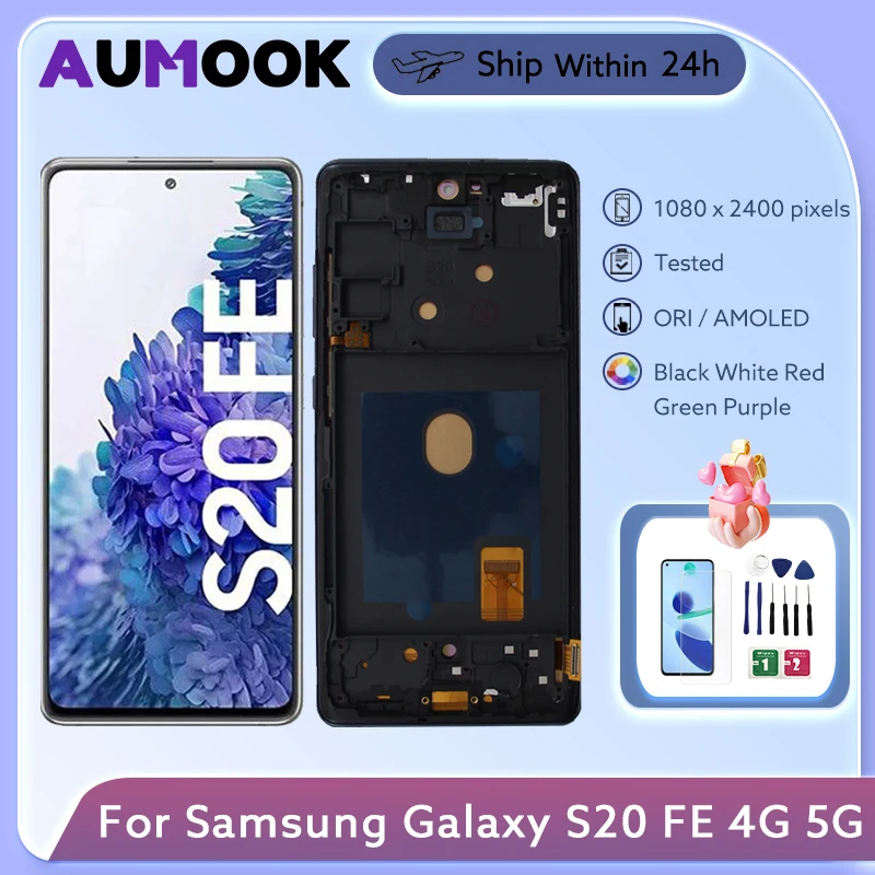 Écran tactile LCD AMOLED Samsung Galaxy S20FE – Test et Avis