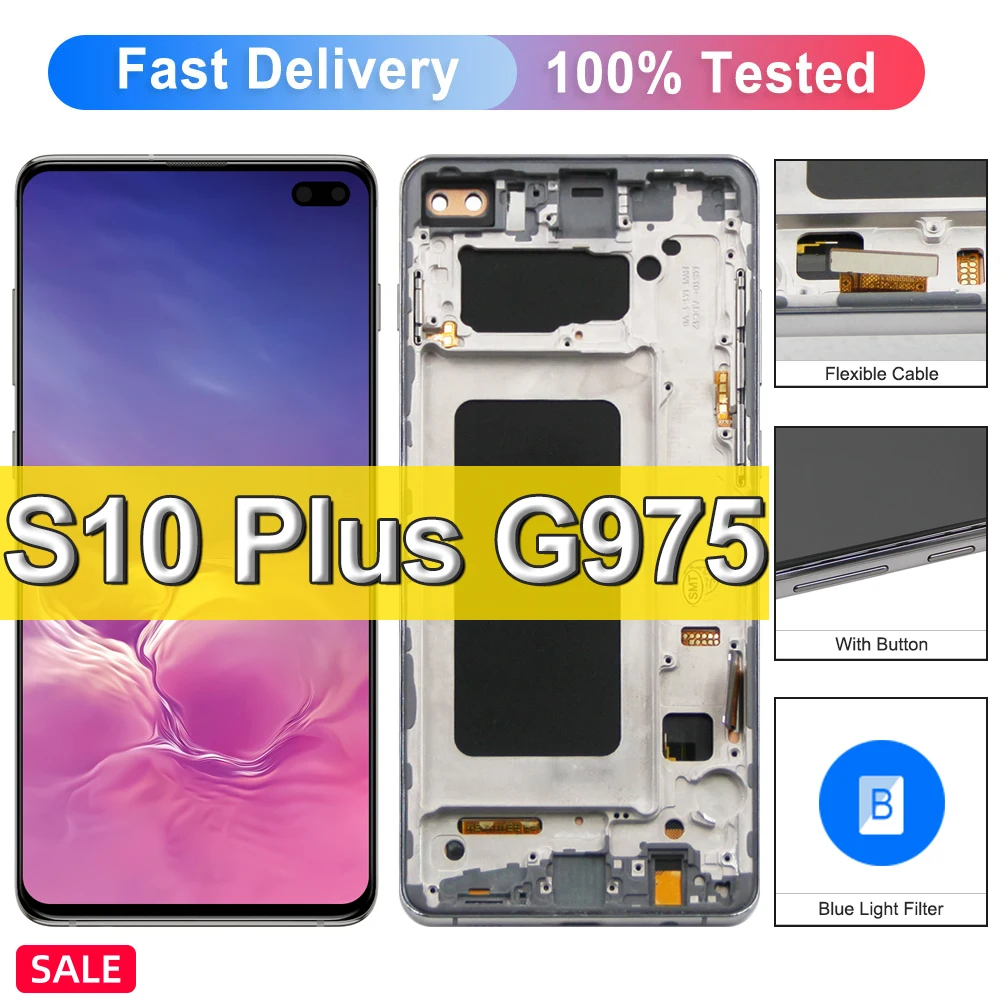 Écran tactile LCD Samsung Galaxy S10 Plus/S10+ G975F – Test et Avis