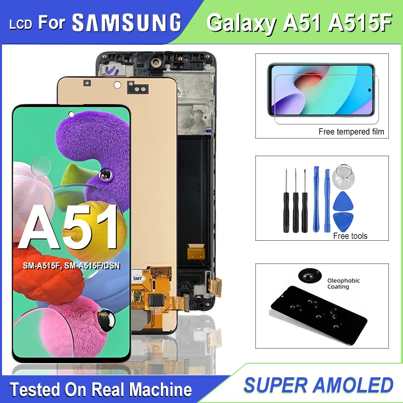 « Écran tactile LCD Super AMOLED 6.5″ pour Samsung Galaxy A51 A515 A515F » – Test et Avis