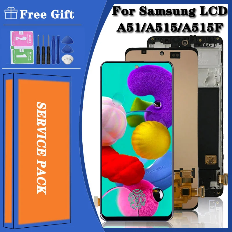 « Écran tactile LCD Super AMOLED Samsung A51 » – Test et Avis