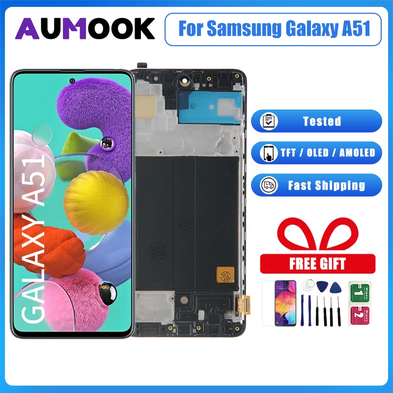 Écran tactile LCD Super AMOLED pour Samsung Galaxy A51 4G/5G A515/A516 – Test et Avis