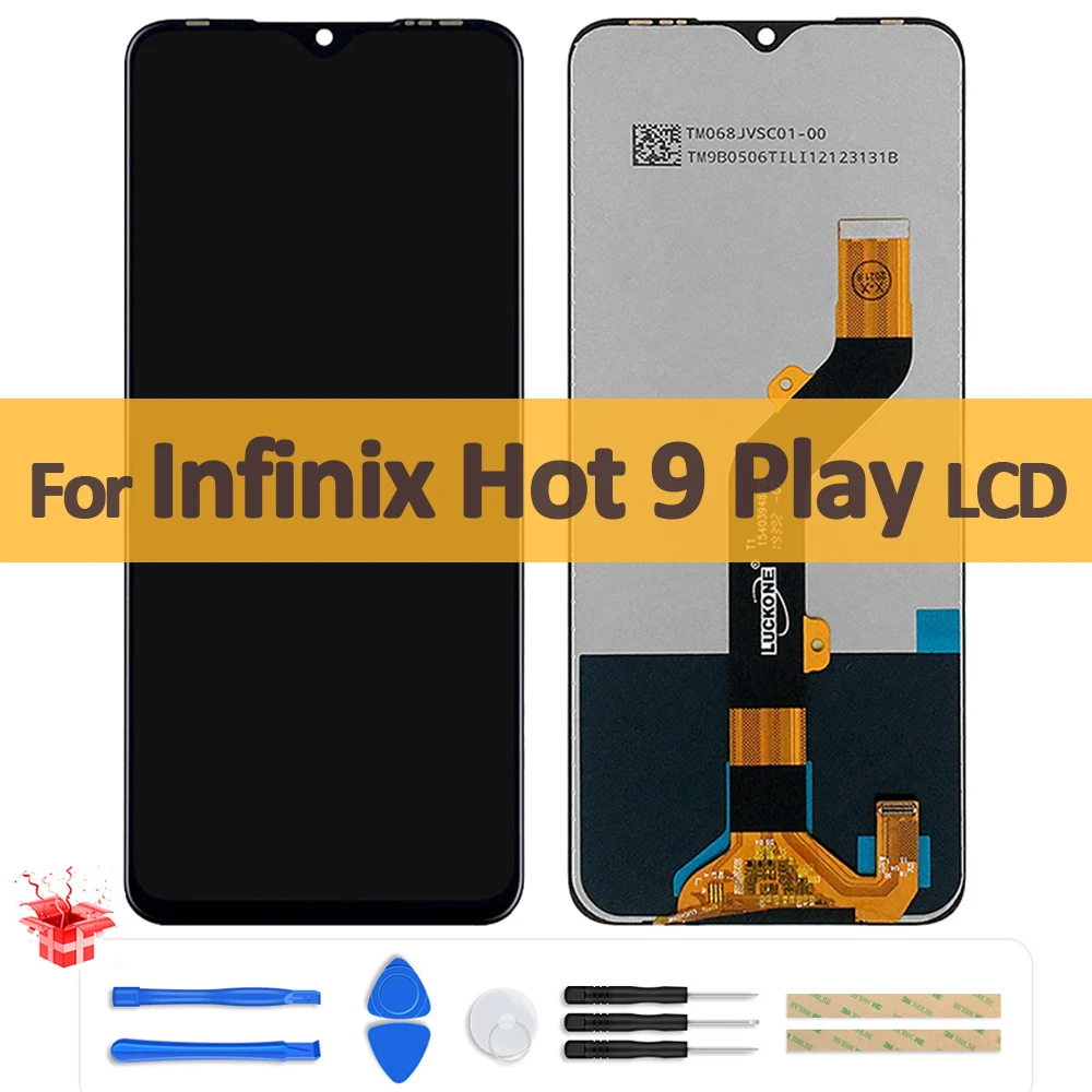 Écran tactile LCD de remplacement Infinix Hot 9 Play X680 X680B X680C, 6.82 pouces, original – Test et Avis