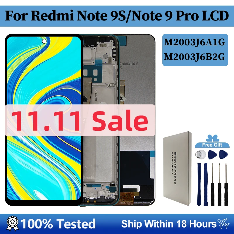 « Écran tactile LCD de remplacement Xiaomi Redmi Note 9 Pro » – Test et Avis