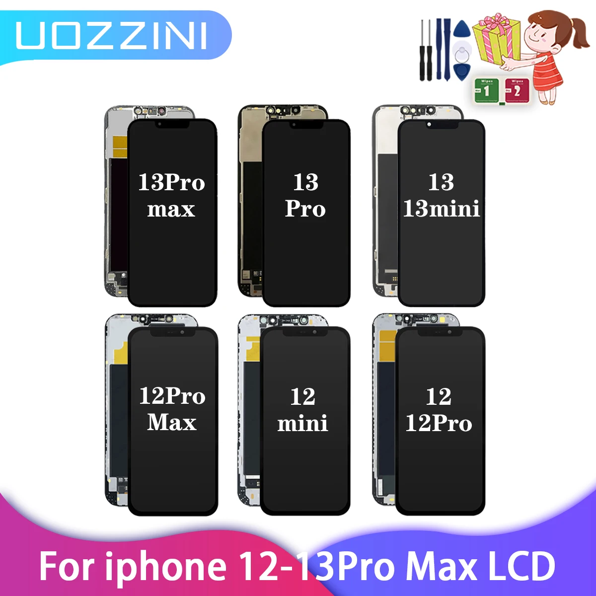Écran tactile LCD pour iPhone 12-13. – Test et Avis