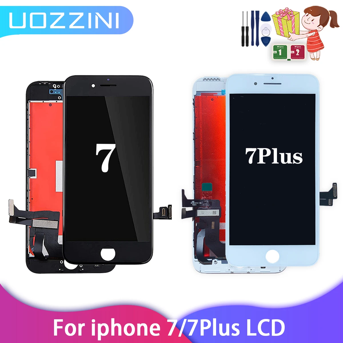Écran tactile LCD pour iPhone 7/7Plus, sans fréquence, 100% testé – Test et Avis