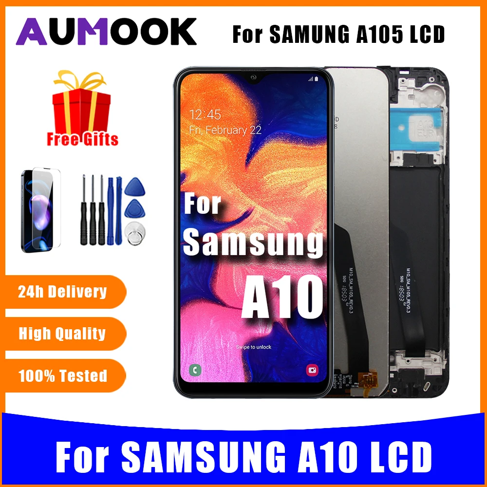 Écran tactile LCD testé pour Samsung A10 – Test et Avis