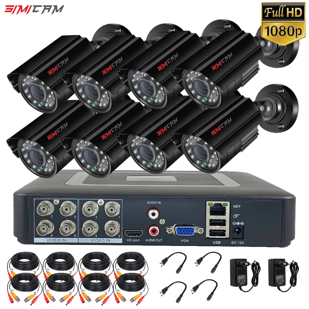 « Ensemble de vidéosurveillance AHD 1080P étanche » – Test et Avis