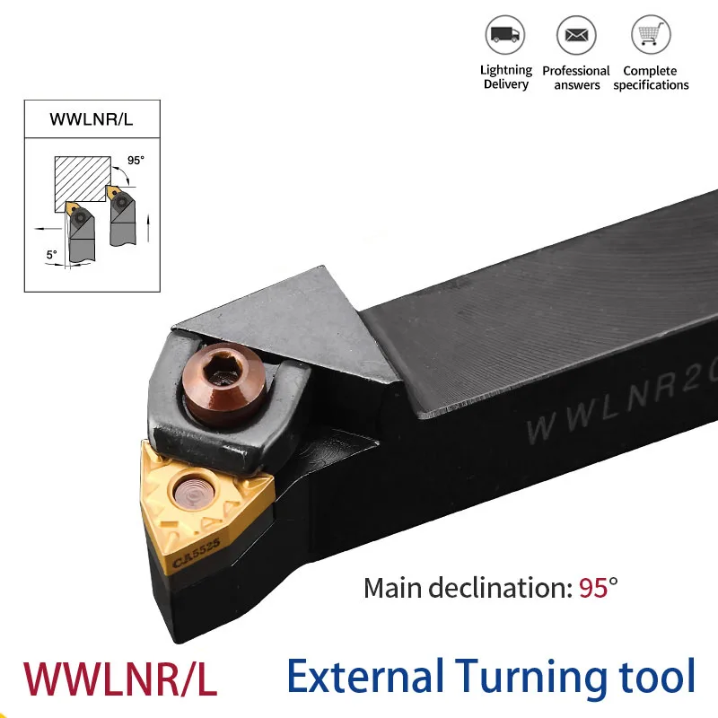 Ensemble d’outils de coupe CNC pour tournage externe – Test et Avis