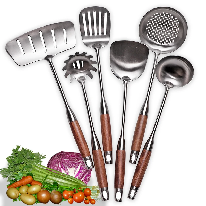 « Ensemble d’ustensiles de cuisine en acier inoxydable 304 » – Test et Avis