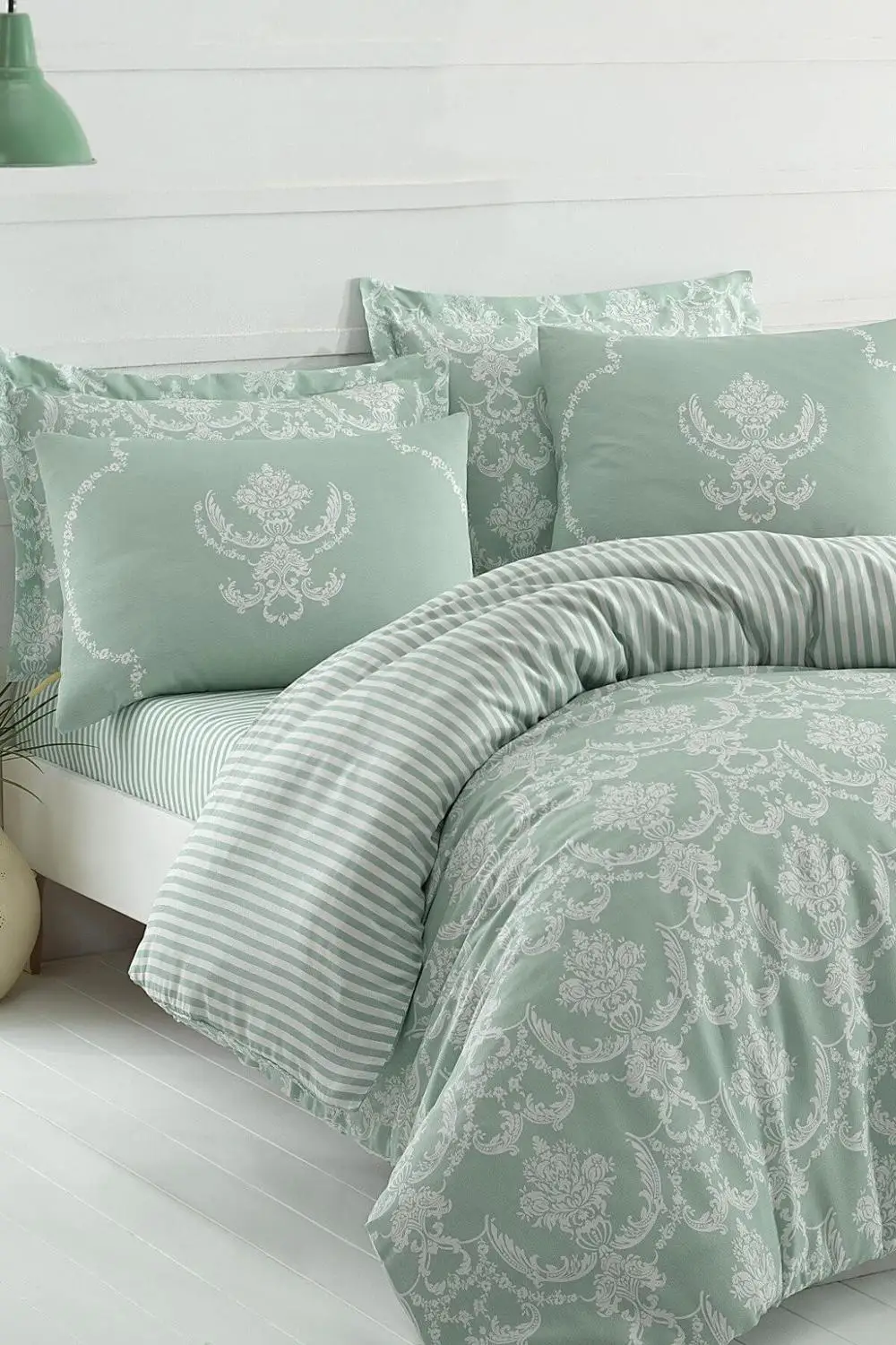Ensemble literie luxe polyester/coton King, qualité turque – Test et Avis