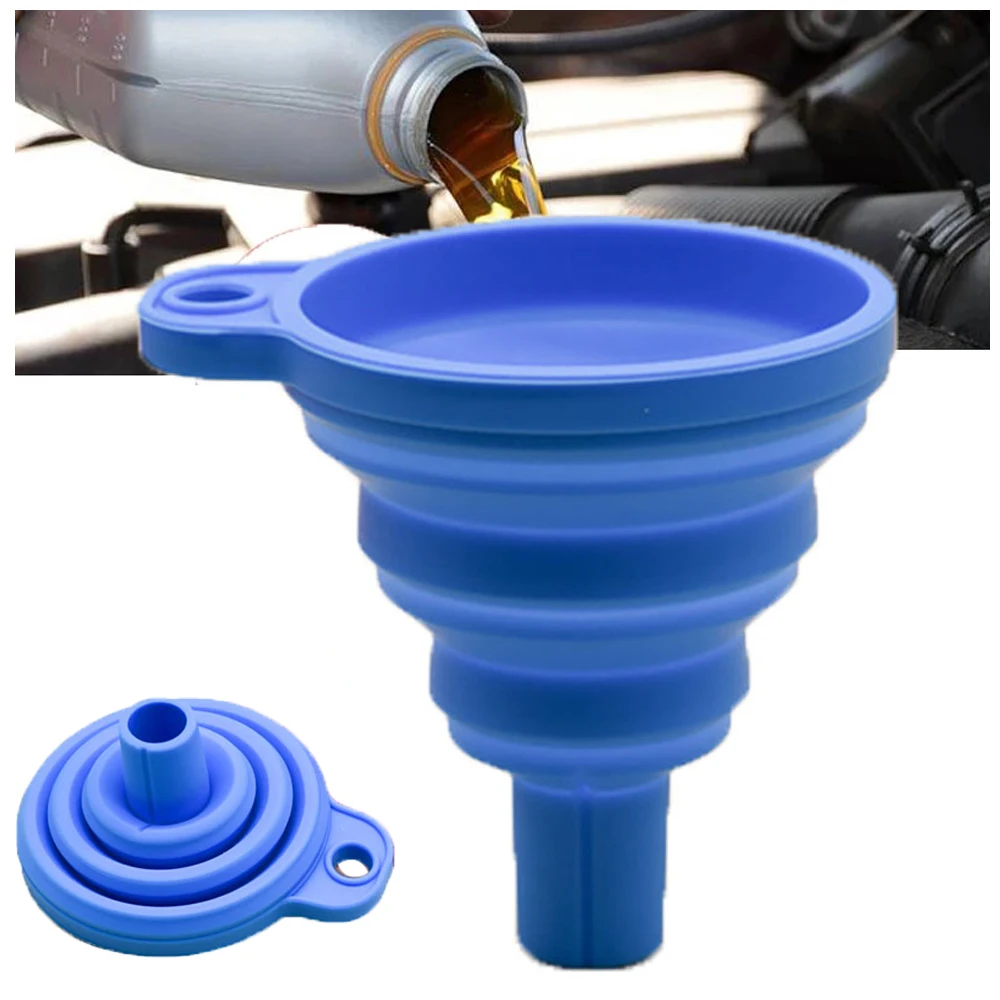 Entonnoir pliable en silicone pour liquides. – Test et Avis