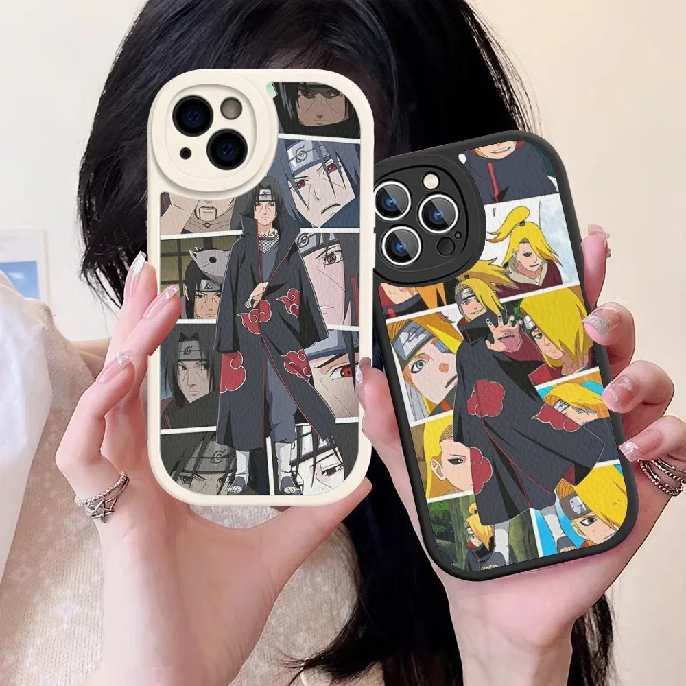 Étui en cuir dur pour U-Uzumaki Anime et U-Uchihais-Sasukes-Itachis Case sur iPhone 14 13 12 Mini 11 14 Pro Max Xs X Xr 7 8 Plus Fundas. – Test et Avis