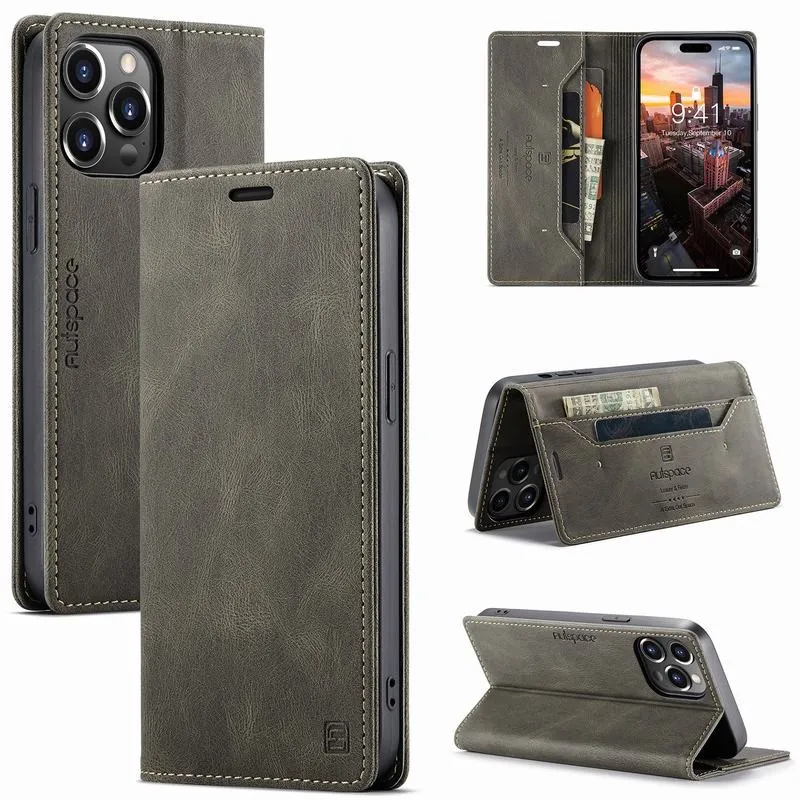 Étui portefeuille cuir luxe pour iPhone. – Test et Avis