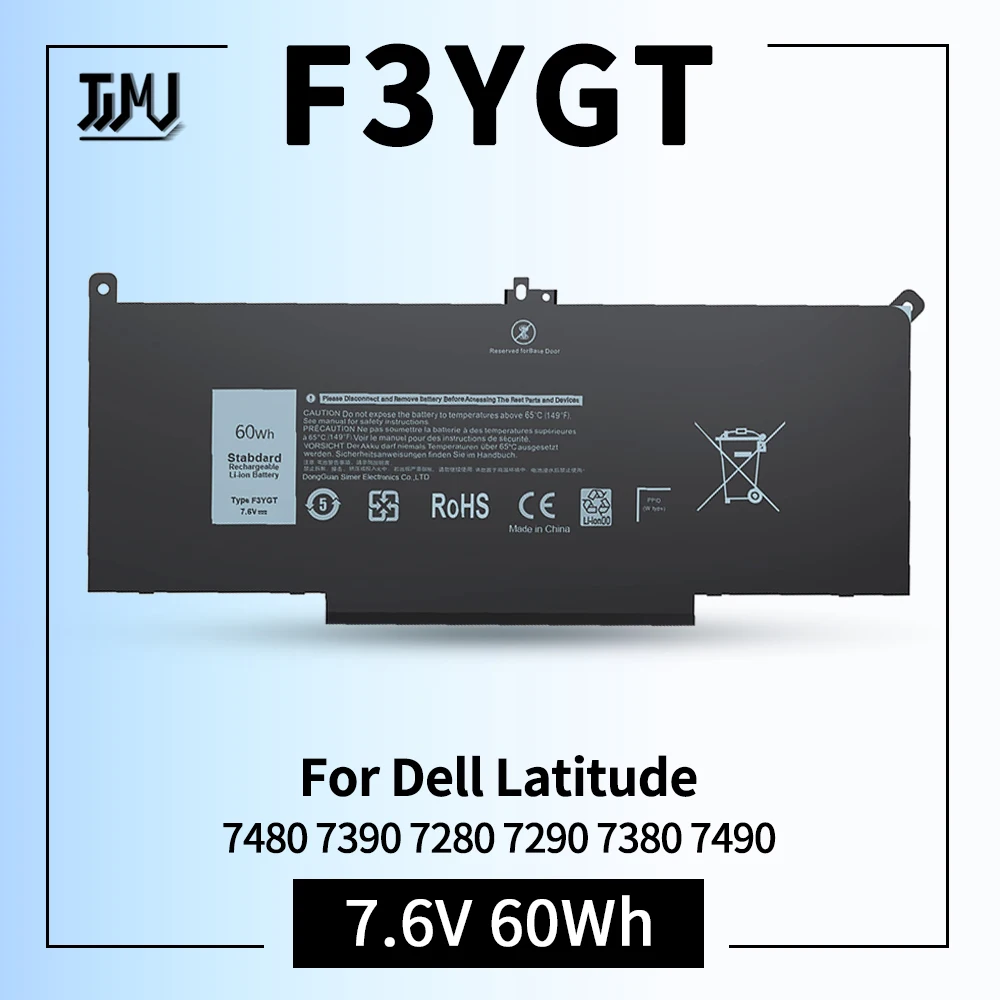 F3Yight-Batterie pour Dell Latitude 12/13/14 – Test et Avis