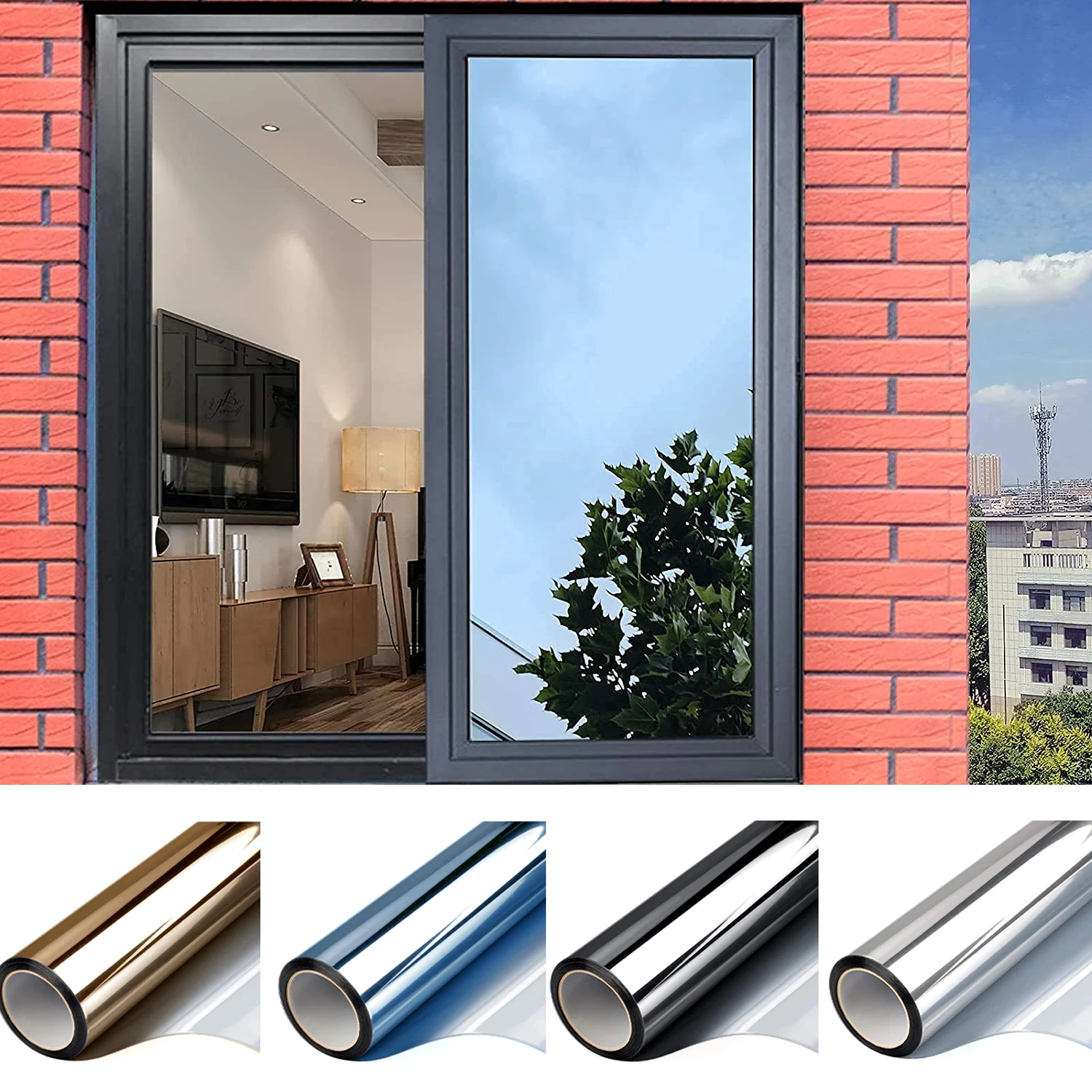 « Fenêtre miroir bloquant soleil, contrôle chaleur » – Test et Avis