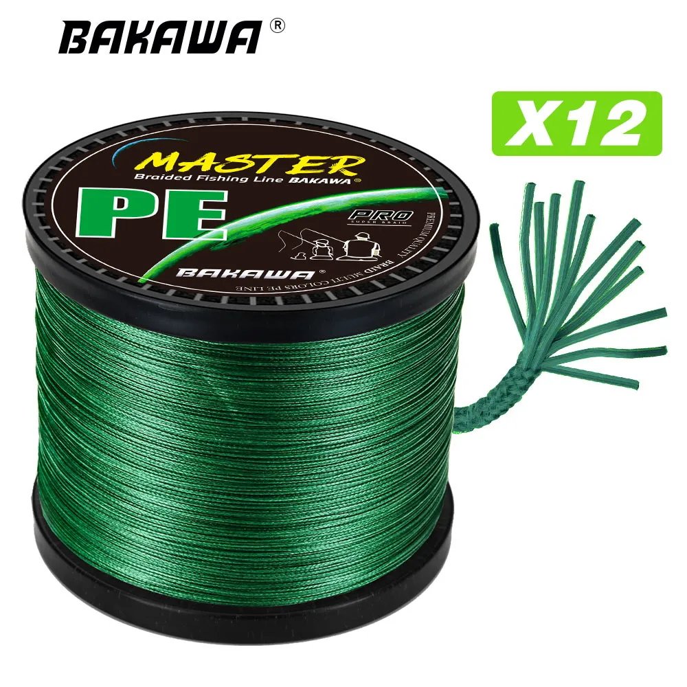 « Fil de pêche Bakawa-Fil X12 résistant » – Test et Avis