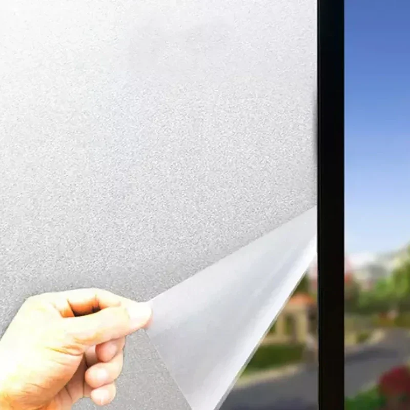 Film Vinyle Auto-Adhésif pour Fenêtre, Protection de la Vie Privée, Autocollants pour Verre Givré, Isolation Thermique, 2/3/5 Mètres, 256- « Protection Fenêtre Vinyle Auto-Adhésif Vie Privée » – Test et Avis