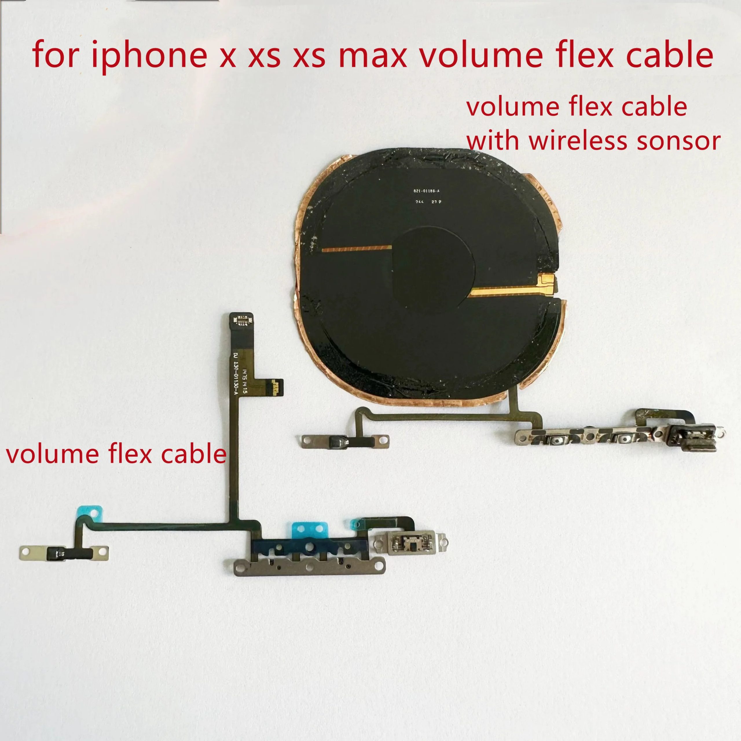 « Flex Volume Cable for iPhone with Wireless Charging, NFC Coil, Mute Button, for iPhone X, XS, XR, 1PCS Wholesales » – Test et Avis