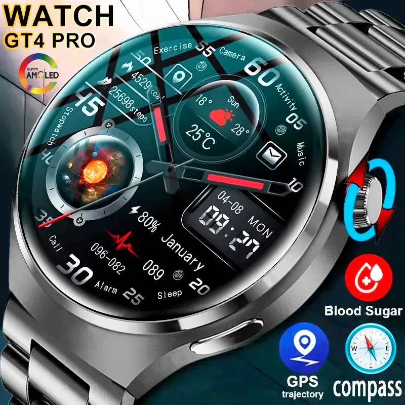 « GT4 Pro: Montre intelligente étanche multifonction » – Test et Avis