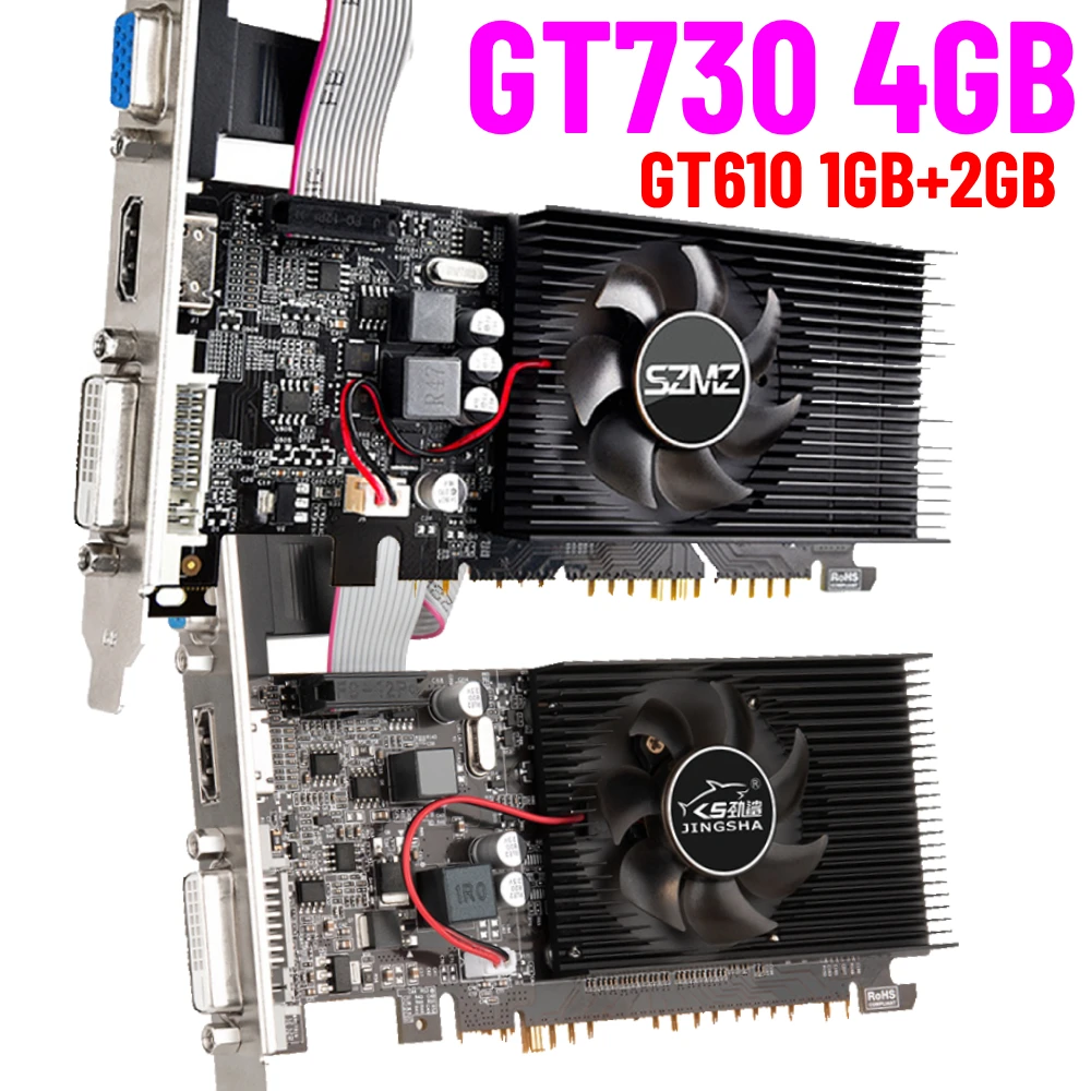 GT730 4 Go DDR3, ventilateur VGA DVI pour PC – Test et Avis