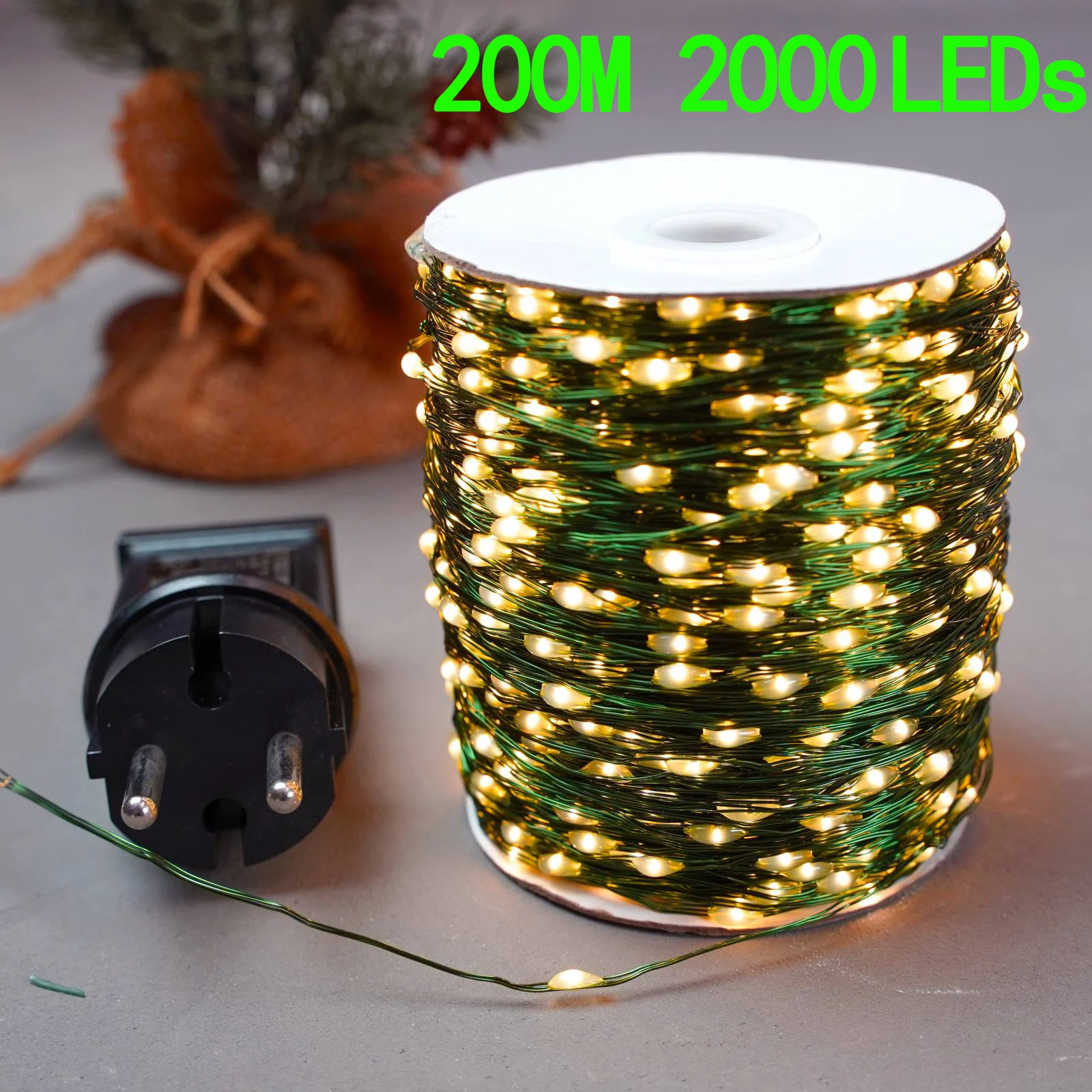 « Guirlande lumineuse imperméable, éclairage extérieur festif » – Test et Avis