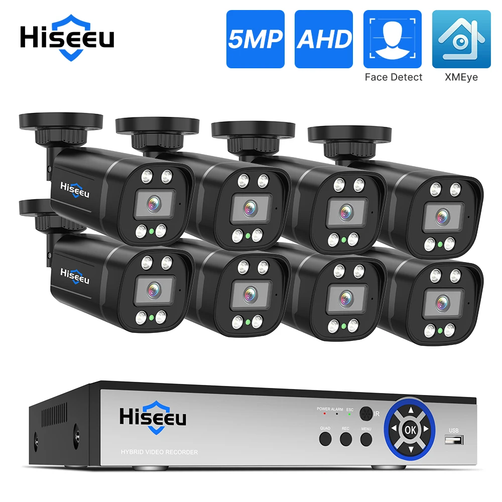 Hiseeu – caméra vidéosurveillance avec 8 canaux – Test et Avis