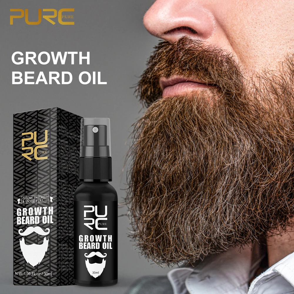 « Huile de barbe pour hommes: Croissance, soin et adoucissement » – Test et Avis