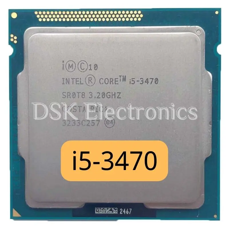 Intel Core i5 3470: puissant processeur de bureau – Test et Avis