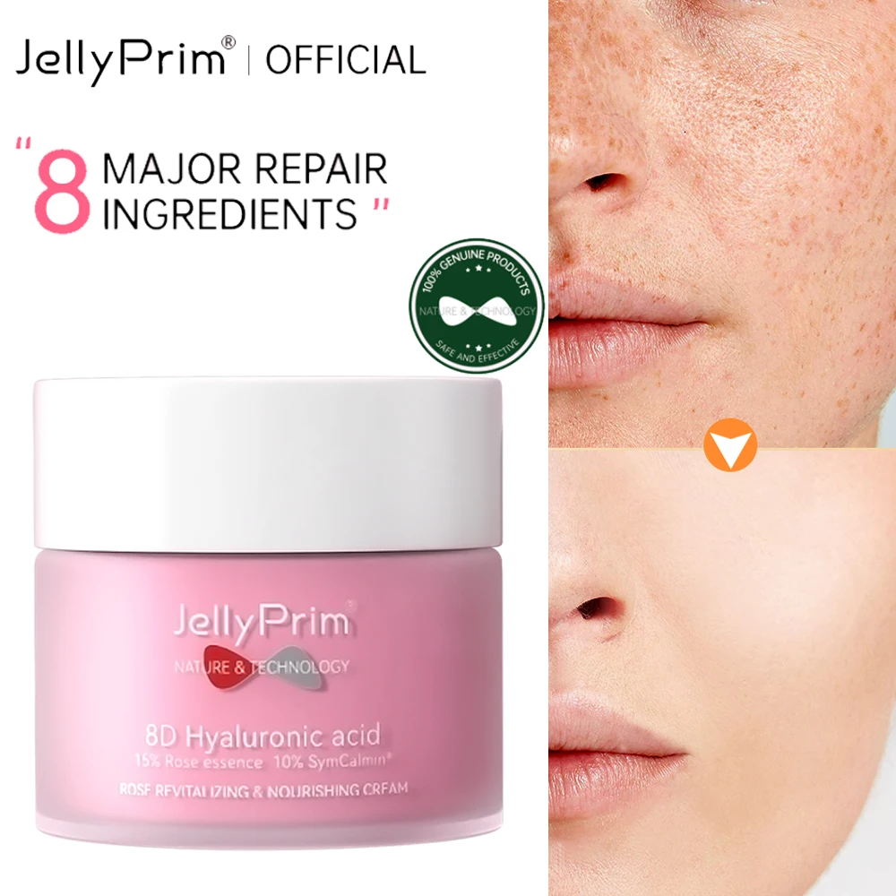 « Jellyprim-Crème visage rose hydratante et réparatrice » – Test et Avis