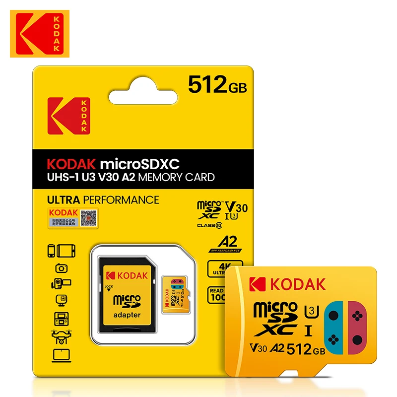 « KODAK – Carte Micro SD haute vitesse » – Test et Avis