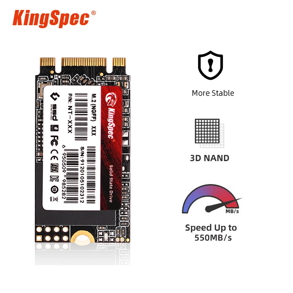 « KingSpec – SSD M.2 SATAIII pour ordinateur portable » – Test et Avis