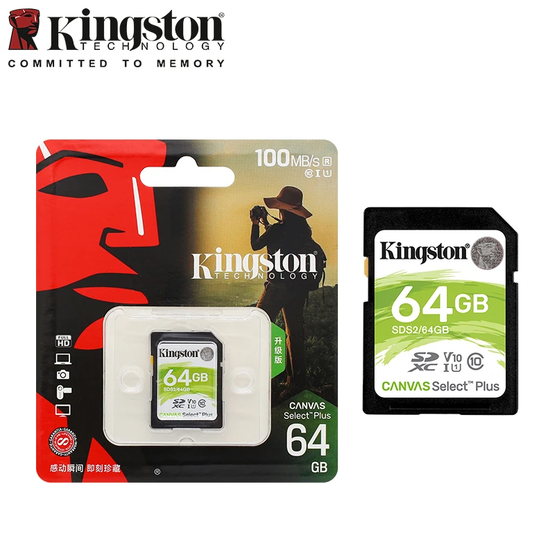 Kingston Canvas – Carte SD Select Plus, haute capacité et vitesse de lecture pour appareil photo. – Test et Avis