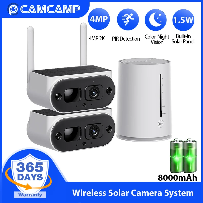 Kit caméra solaire surveillance WiFi extérieur. – Test et Avis
