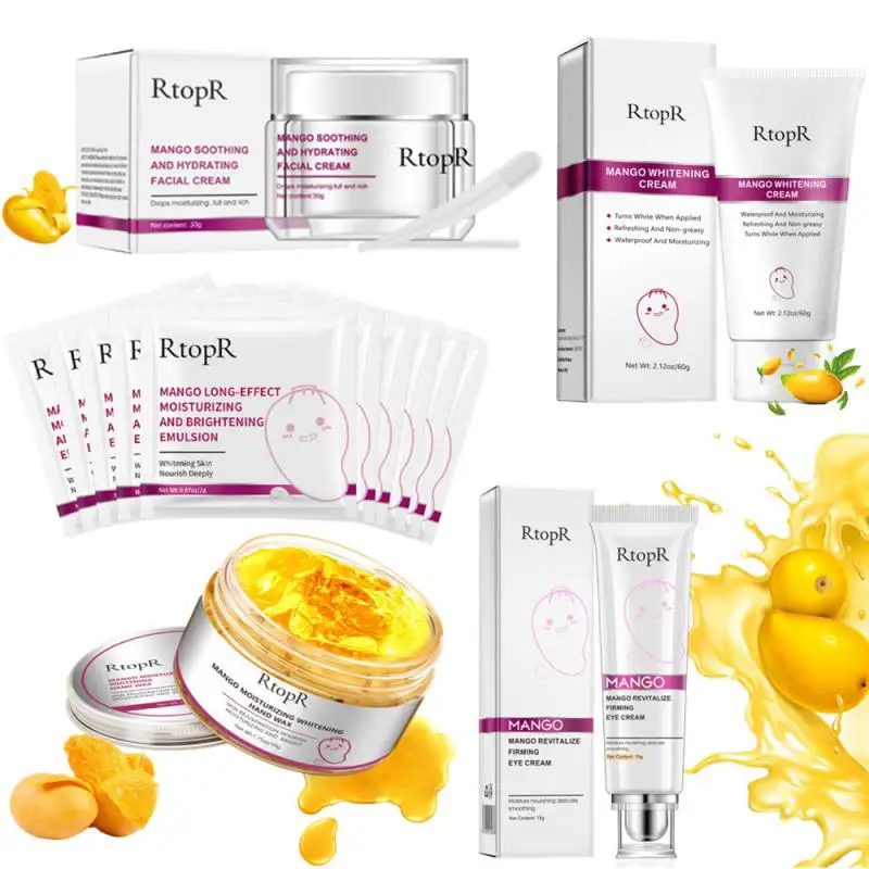 Kit de soins visage mangue : anti-âge, hydratant, éclaircissant, anti-acné. – Test et Avis