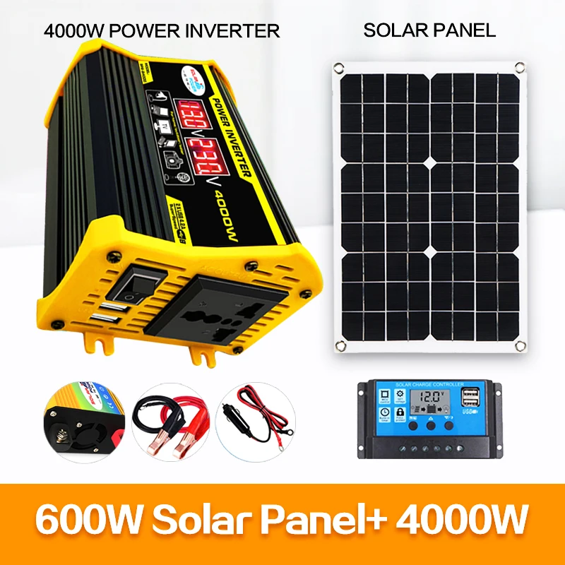 Kit solaire 4000W pour maison, yacht, énergie intelligente. – Test et Avis