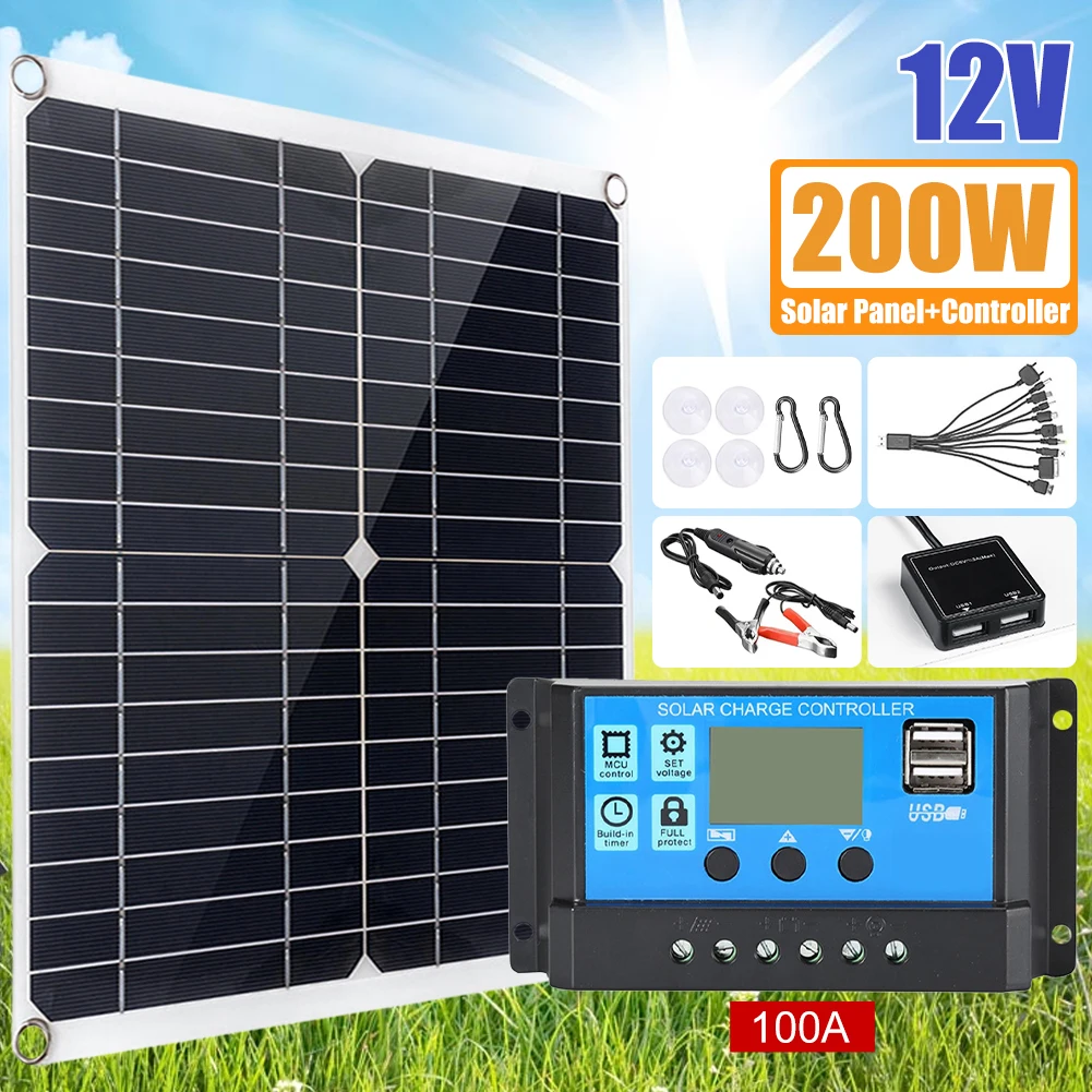 « Kit solaire USB 200W pour véhicules » – Test et Avis