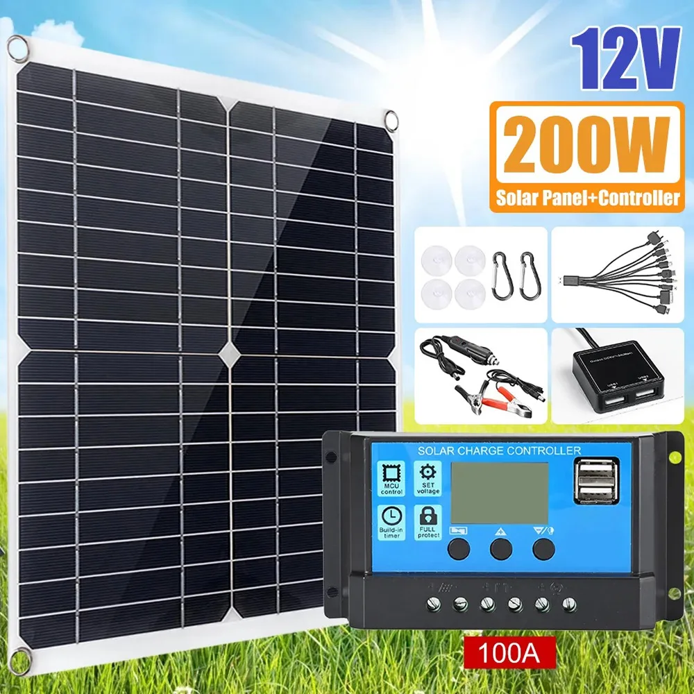 Kit solaire USB 200W pour véhicules et appareils – Test et Avis