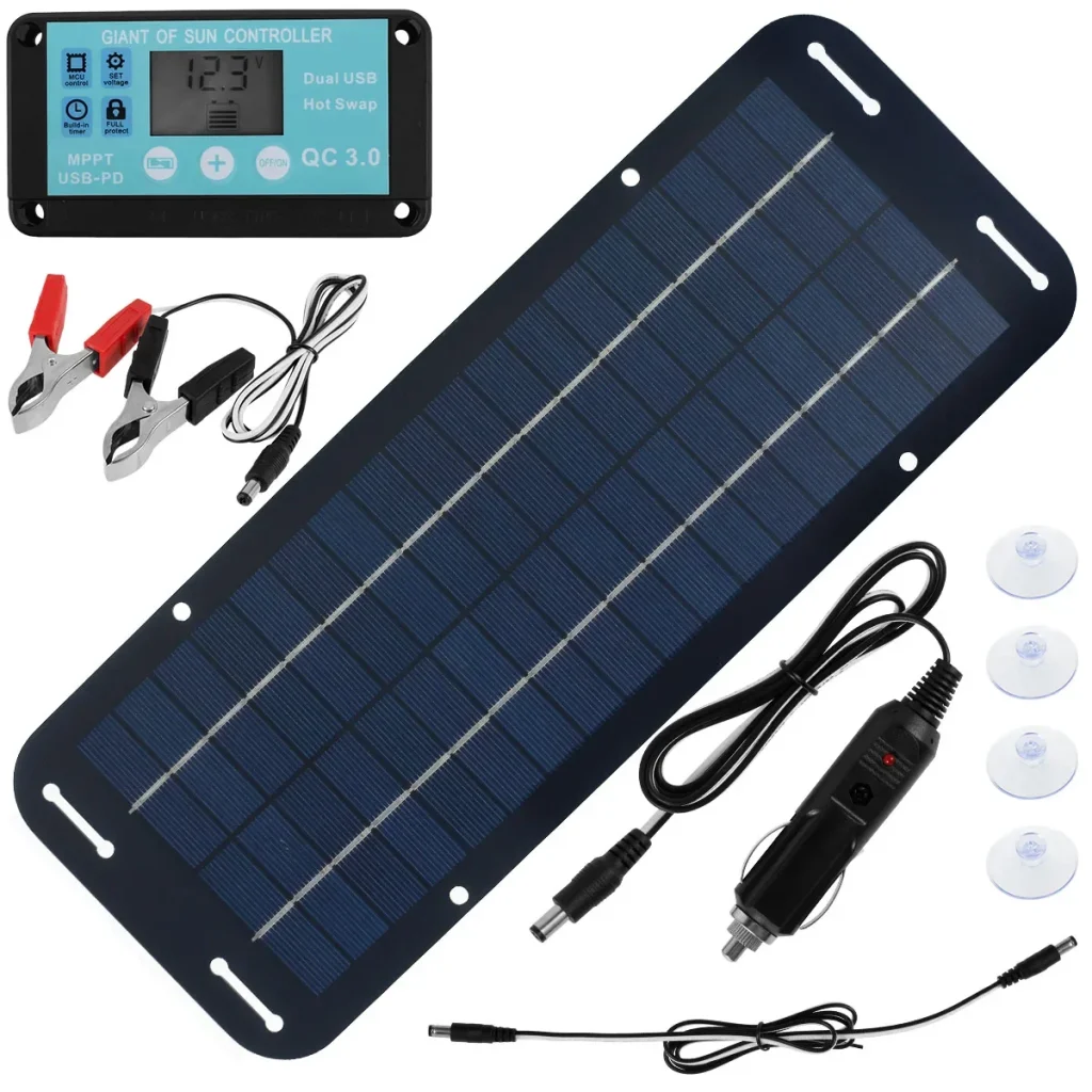 Kit solaire étanche, chargeur portable extérieur – Test et Avis
