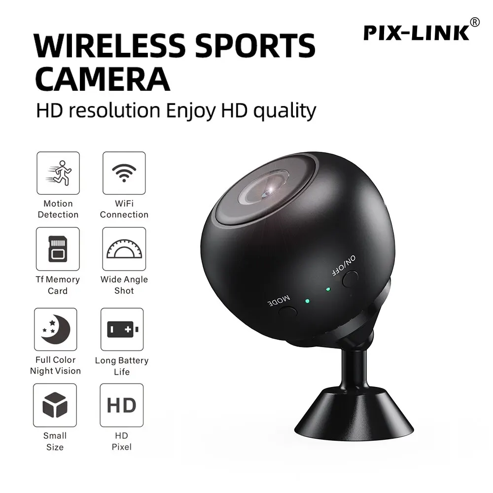 La caméra de surveillance WiFi sans fil PIX-LINK A10 – Test et Avis